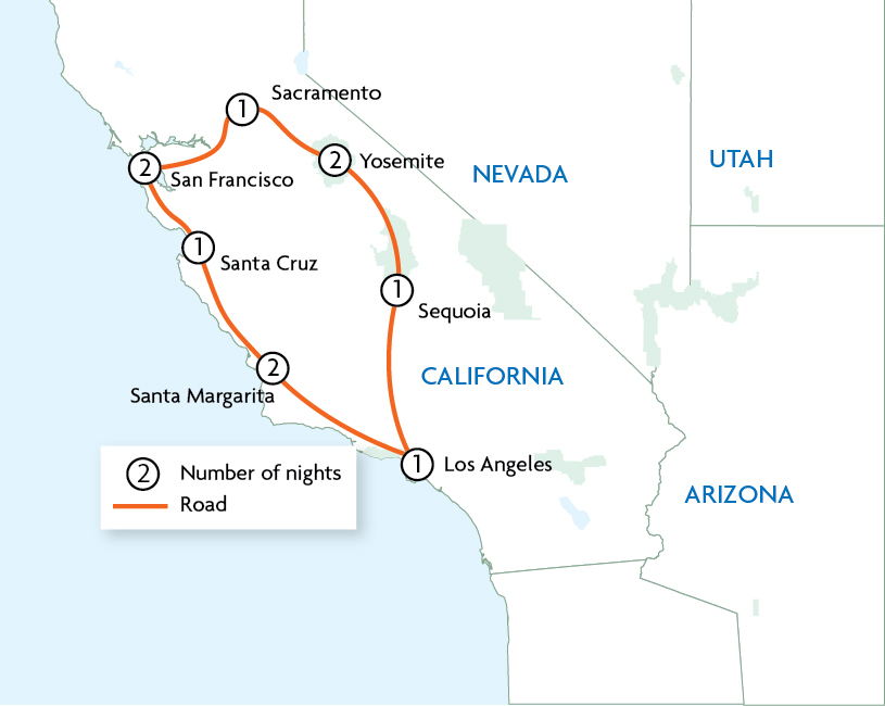 California Cruising - Motorhome Holiday | Touring with Trailfinders